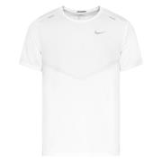 Nike Løpe t-skjorte Dri-FIT Rise 365 - Hvit/Sølv