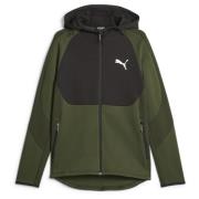 PUMA Hettegenser Evostripe Full Zip - Grønn