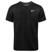 Nike Løpe t-skjorte Dri-FIT Miler - Sort/Sølv