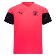 Manchester City Trenings T-Skjorte - Rosa/Navy Barn