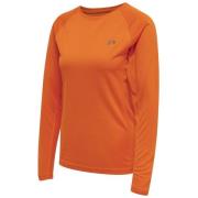 WOMEN'S CORE RUNNING T-SHIRT L/S ORANGE TIGER