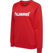 Hummel Go Cotton Logo Genser - Rød Dame