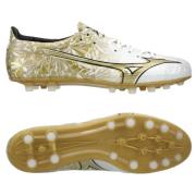 Mizuno Alpha Made in Japan AG Prism Gold - Hvit/Gull/Sort