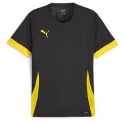 PUMA Trenings T-Skjorte teamGOAL - Sort/Gul