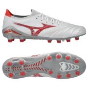 Mizuno Morelia Neo IV Beta Made in Japan FG/AG Charge - Hvit/Radiant R...