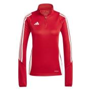 adidas Treningsgenser Tiro 24 - Rød/Hvit Dame