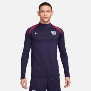 England Treningsgenser Dri-FIT Strike Drill - Purple Ink/Rosewood/Hvit