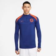 Nederland Treningsgenser Dri-FIT Strike Drill - Navy/Oransje