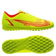 Nike Mercurial Vapor 14 Club TF Motivation - Neon/Rød