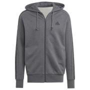 Adidas Essentials French Terry 3-Stripes Full-Zip Hoodie