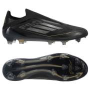 adidas F50 Elite Laceless FG Dark Spark - Sort/Sølv/Gull