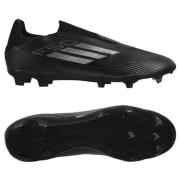 adidas F50 League Laceless FG/AG Dark Spark - Sort/Sølv/Gull