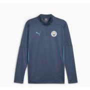 Manchester City Treningsgenser 1/4 Glidelås - Inky Blue/Magic Blue