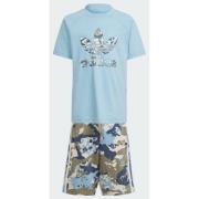 Adidas Original Camo Short Tee Set