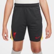 Liverpool Treningsshorts Dri-FIT Strike 3. - Grå/Gul/Rød Barn