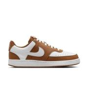 Nike Sneaker Court Vision Low Next Nature - British Tan/Hvit Dame