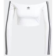 Adidas Original Adicolor Off Shoulder Long Sleeve Tee