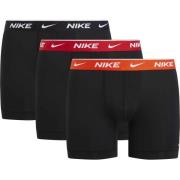 Nike Boxer 3-PK - Sort/Rød/Oransje