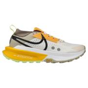 Nike Løpesko ZoomX Zegama Trail 2 - Hvit/Svart/khaki/Brun/Oransje Kvin...