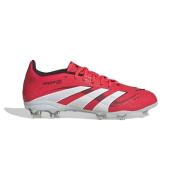 adidas Predator Elite FG Pure Victory - Lucid Red/Hvit/Sort Barn