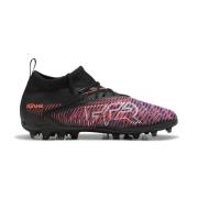 PUMA Future 8 Match MG Unlimited - Sort/Hvit/Glowing Red Barn