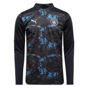 Manchester City Treningsgenser Pre Match 1/4 Glidelås - Strong Gray/Co...