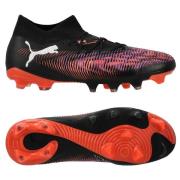 PUMA Future 8 Match FG/AG Unlimited - Sort/Hvit/Glowing Red Dame