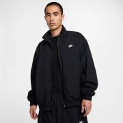 Nike Treningsjakke Club Woven Oversized - Sort/Hvit