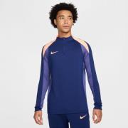 Nike Treningsgenser Dri-FIT Strike Drill - Navy/Oransje