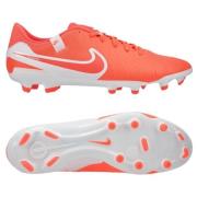 Nike Tiempo Legend 10 Academy MG Mad Energy - Varm lava/Hvit