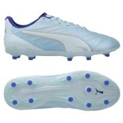 PUMA King Pro FG/AG Light Up - Isblå/Lys Aqua/Lapis Lazuli Kvinner LIM...