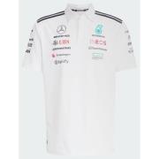 Adidas MERCEDES - AMG PETRONAS FORMULA ONE TEAM POLO WHITE MEN