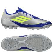 adidas F50 Messi League 2G/3G AG La Vida Rapida - Sølv/Gul/Lucid Blue