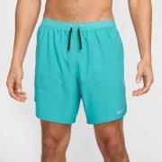 Nike Løpeshorts Dri-FIT Stride 2IN1 - Turkis/Sølv