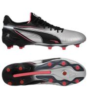 PUMA King Ultimate FG/AG Audacity - Puma Sølv/PUMA Svart/Solen slo til...