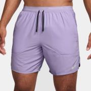 Nike Løpeshorts Dri-FIT Stride 7'' - Hortensiaer/Svart/Reflektere sølv