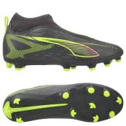 PUMA Ultra 5 Match + Laceless FG/AG Audacity - Matte Aged Sølv/Gul/Søl...