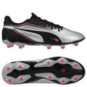 PUMA King Match FG/AG Audacity - Puma Sølv/PUMA Svart/Solen slo til/PU...