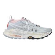 Nike Løpesko ZoomX Zegama Trail 2 - Ren platina/Hvit/Grå Kvinner