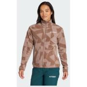 Adidas Terrex Multi Printed Full-Zip Fleece Jacket