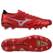 Mizuno Morelia Neo IV Beta Made in Japan FG Ruby Red - Rød/Hvit/Svart