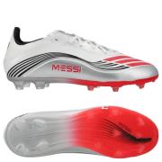 adidas F50 Messi Elite FG Prestig10 - Fottøy Hvit/Lucid Red/Sølv Metal...