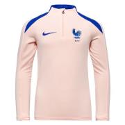 Frankrike Treningsskjorte Dri-FIT Strike Drill Kvinne EM 2025 - Hvit/B...