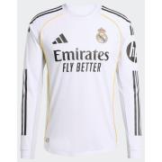 Real Madrid Hjemmedrakt 2025/26 Langermet Authentic
