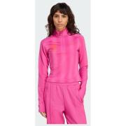 Adidas Originals Half-Zip Graphic Football Long-Sleeve Top