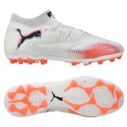 PUMA Future 8 Ultimate MG Untamed - PUMA White/PUMA Svart/Glødende rød