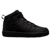 Nike Sneaker Court Borough Mid 2 - Svart Little Kids