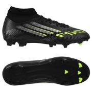 adidas F50 League Mid FG/AG Electric Stealth - Svart/Metall/Lucid Sitr...