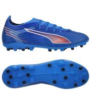 PUMA Ultra 6 Match MG Untamed - Ultra Blue/PUMA White/Glødende rød