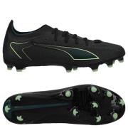 PUMA Ultra 6 Pro FG/AG Eclipse - PUMA Svart/Grønn/Green Terrain